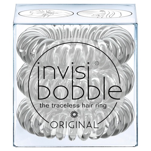 Invisibobble Original Crystal Clear Hair Ties