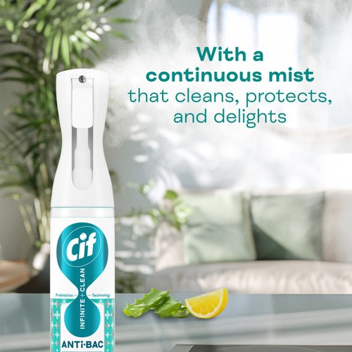 Cif Infinite Anti-Bac All In One Cleaner Reload Lemon & Aloe 280ml