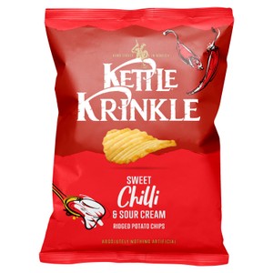 Kettle Chips Krinkle Sweet Chilli & Sour Cream