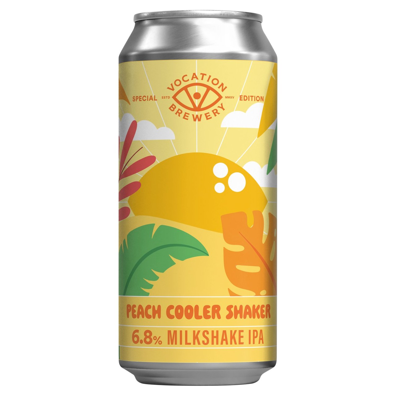 Vocation Brewery Peach Cooler Shaker Milkshake IPA 440ml