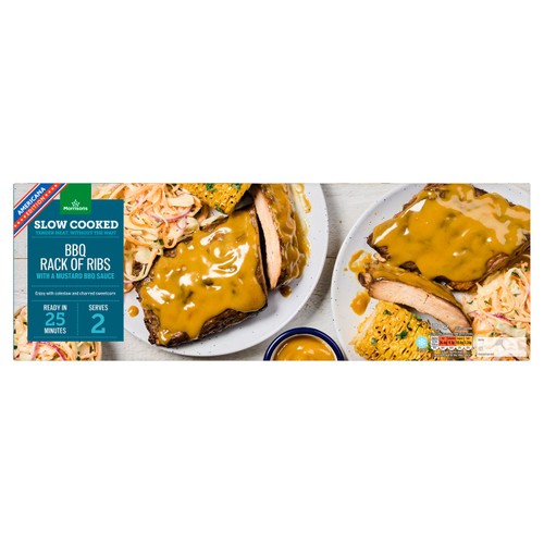 Morrisons Carolina Style Bbq Ribs 510G