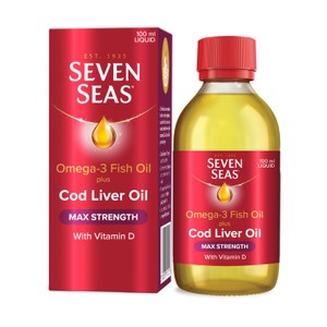 Seven Seas Cod Liver Oil Max Strength Liquid