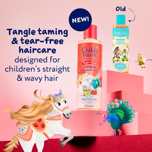 Childs Farm Strawberry & Mint Shampoo 250ml