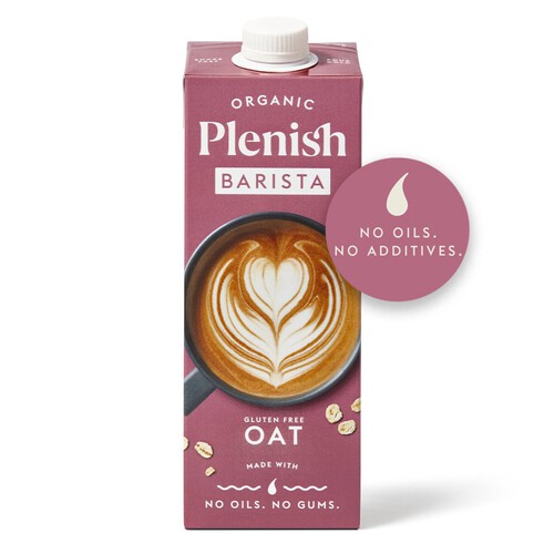 Plenish Organic Gluten Free Oat Barista Milk 