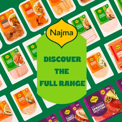 Najma Smoked Turkey Rashers 150g