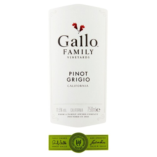 Gallo Family Vineyards Pinot Grigio White Wine