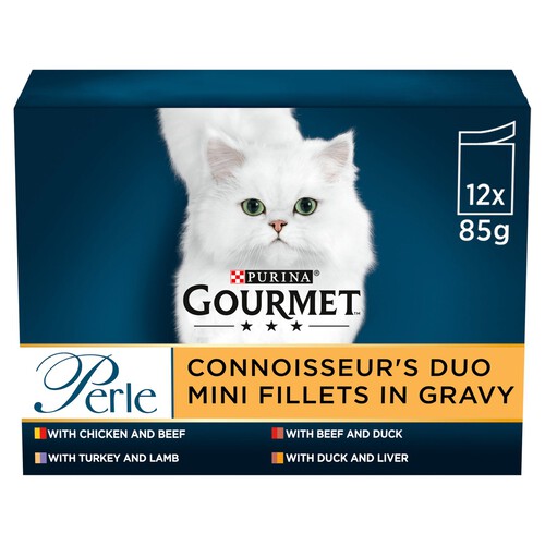 Gourmet Perle Connoisseur's Collection In Gravy Wet Cat Food 