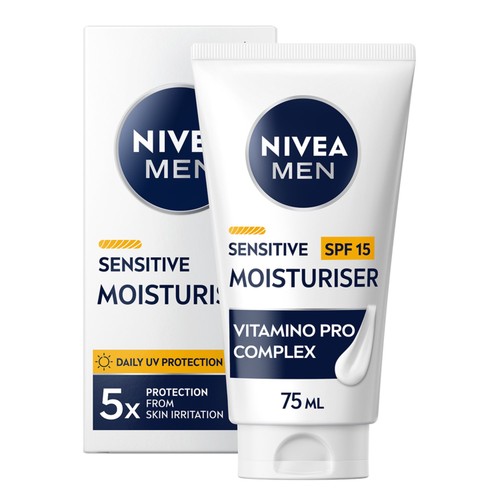 NIVEA MEN Sensitive Moisturiser SPF15