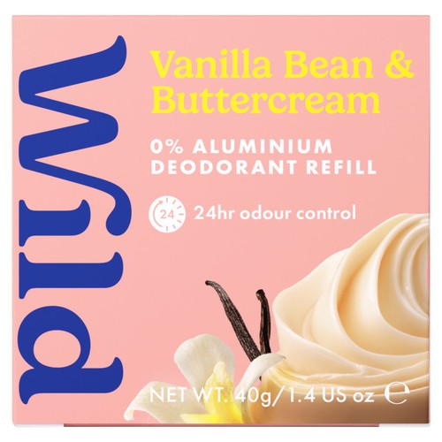 Wild Vanilla Bean & Buttercream Stick Deodorant Refill