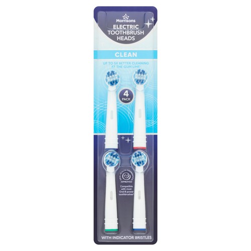 Morrisons Total Care Electric Replacement Toothbrush Heads