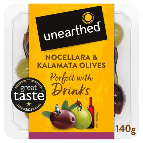 Unearthed Nocellara & Kalamata Olives 130g