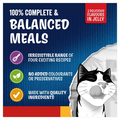 Felix Doubly Delicious 7+ Countryside Selection Jelly Wet Cat Food