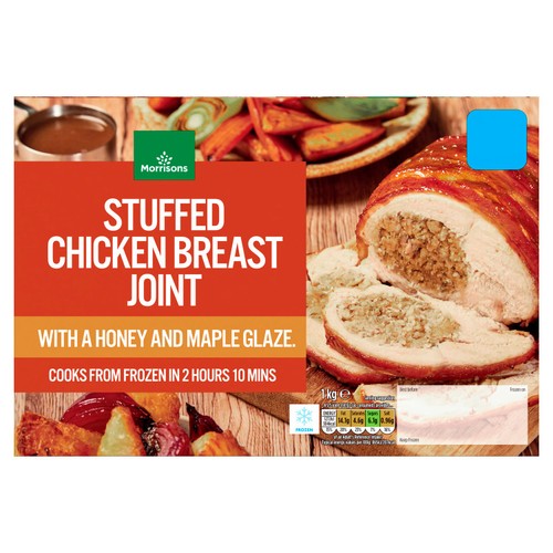 Morrisons Stuffed Chicken Breast Joint With Honey And Maple Glaze 1kg