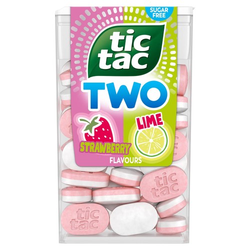 Tic Tac Two Strawberry Lime 