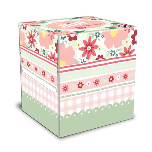 Morrisons Spring Summer Limited Edition Cube Tissues