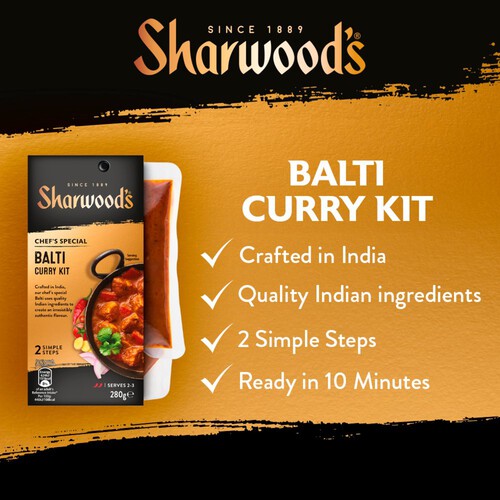 Sharwood's Chef Special Balti Curry Kit 