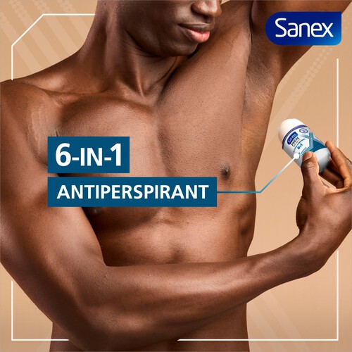 Sanex Men Active Control Antiperspirant Roll On Deodorant 48H