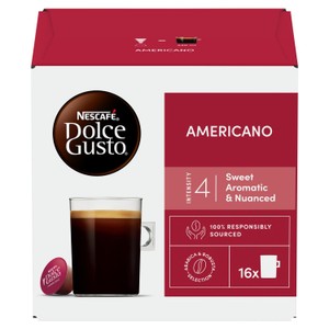 Nescafe Dolce Gusto Americano Decaff Coffee Pods 16 Capsules