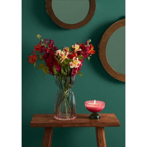 Nutmeg Home 2 Tone Footed Candle