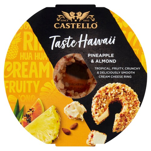 Castello Pineapple & Almond Cream Cheese Ring