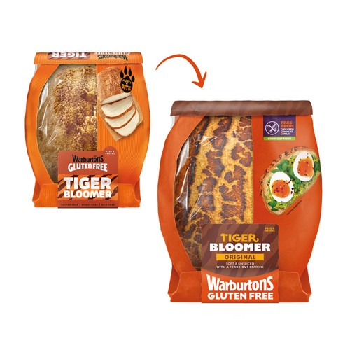 Warburtons Gluten Free Tiger Bloomer