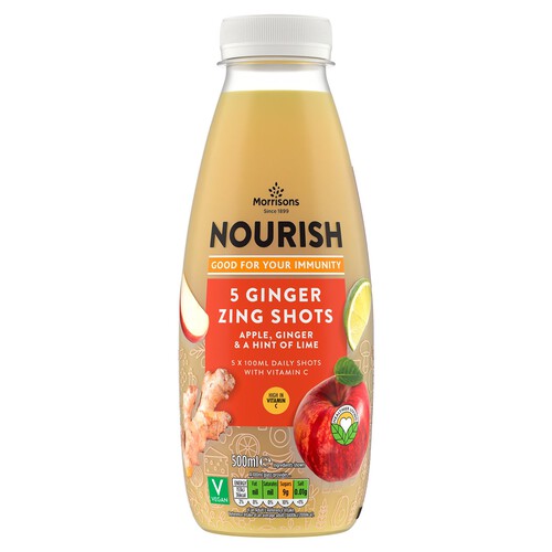 Nourish Good For Immunity Apple And Ginger With A Hint Of Lime