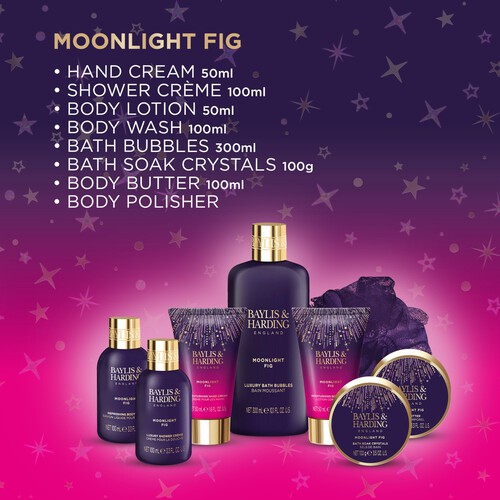 Baylis & Harding Moonlight Fig Luxury Pamper Gift Set