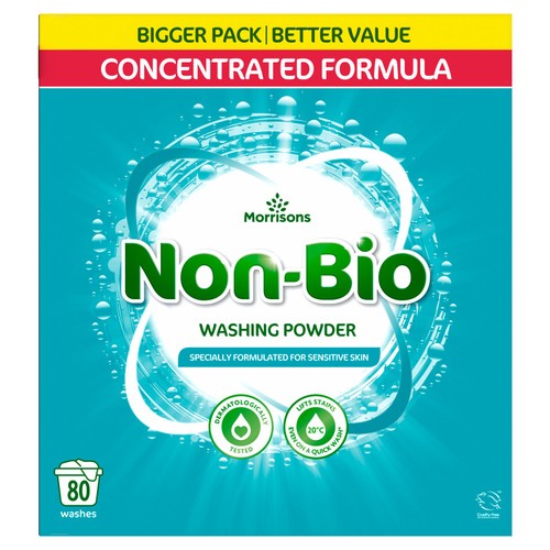 Morrisons non bio laundry powder