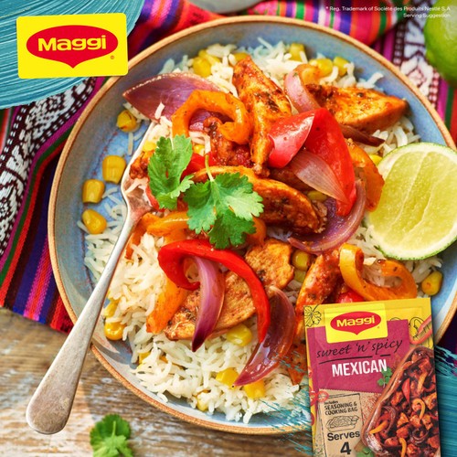 Maggi Sweet 'N' Spicy Mexican Seasoning Mix & Cooking Bag 40g