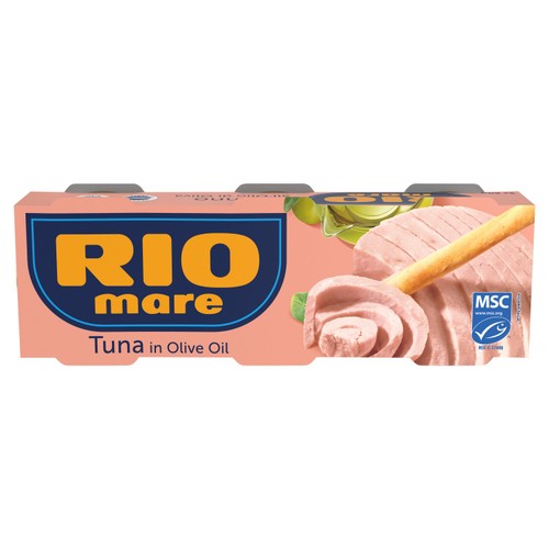 Rio Mare Tuna In Olive Oil Tins (3x80g)
