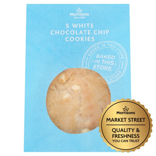 Market Street White Chocolate Chip Cookies