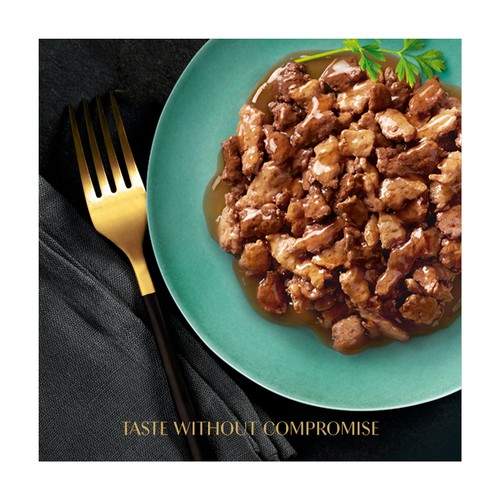 Sheba Select Slices Wet Cat Food Tray Beef In Gravy 85g