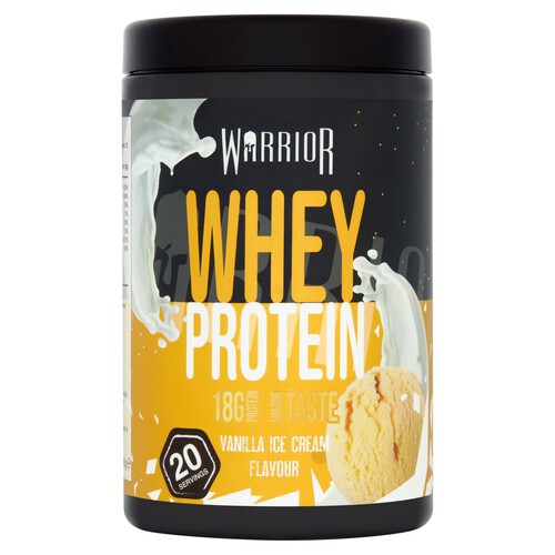 Warrior Whey Vanilla Ice Cream 