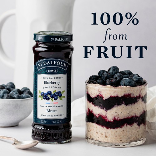St Dalfour Blueberry Jam 284g