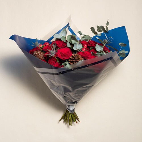 Morrisons Mulled Wine Flowers Bouquet