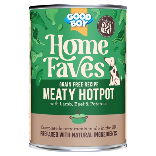 Good Boy Home Faves Grain Free Meaty Hotpot 