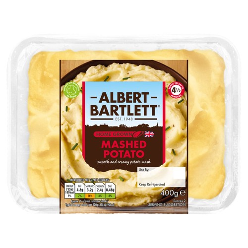 Albert Bartlett mashed potato