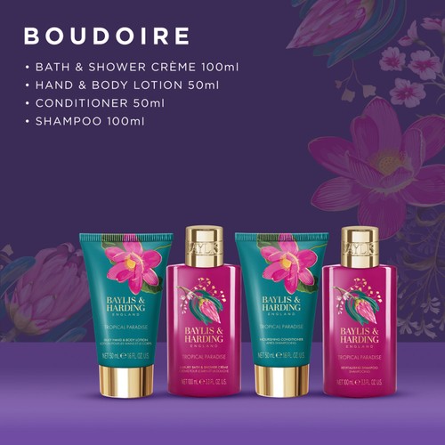 Baylis & Harding Boudoire Luxury Wash Bag Gift Set
