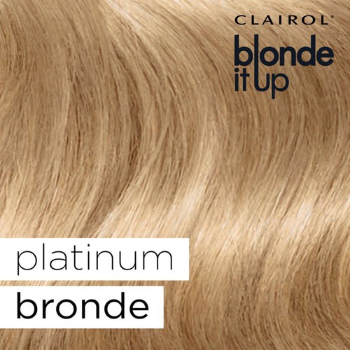 Clairol Blonde It Up Permanent Hair Dye Platinum Blonde