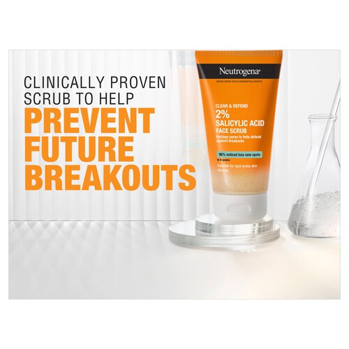 Neutrogena Clear & Defend Facial Scrub 150ml