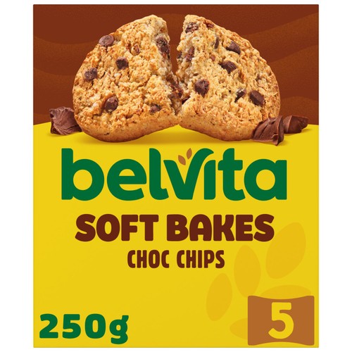 Belvita Soft Bakes Chocolate Chip Cereal Snack Bars Multipack