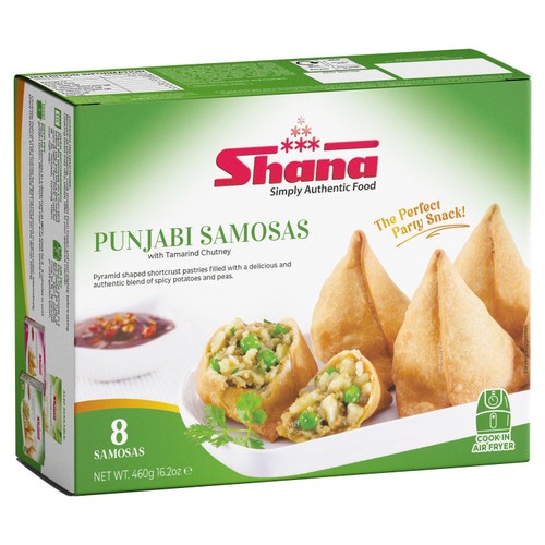 Shana 8 Pieces Punjabi Samosa 460g
