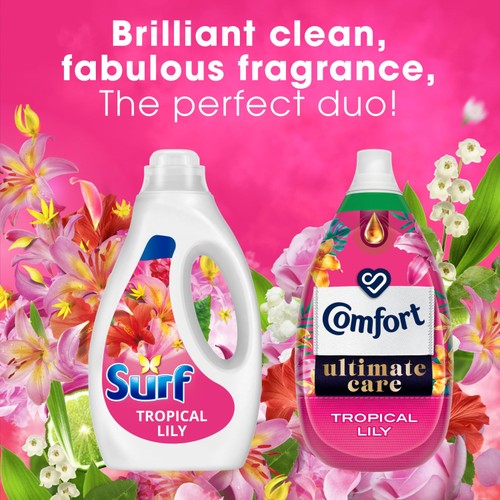 Surf Washing Liquid Tropical Lily 95 Washes 