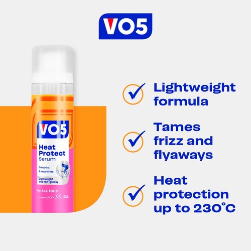 VO5 Heat Protect Serum 50ml