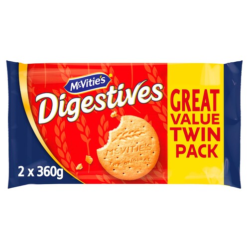 McVitie's Digestives The Original Biscuits Twin Pack 