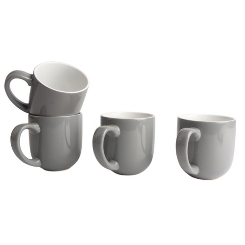 Morrisons 4Pk Coloured Mugs