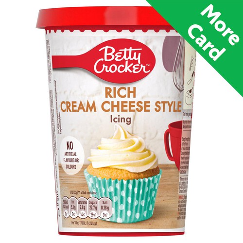 Betty Crocker Cream Cheese Style Icing