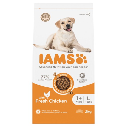 Iams For Vitality Dog Adult 1+ Years Large With Fresh Chicken