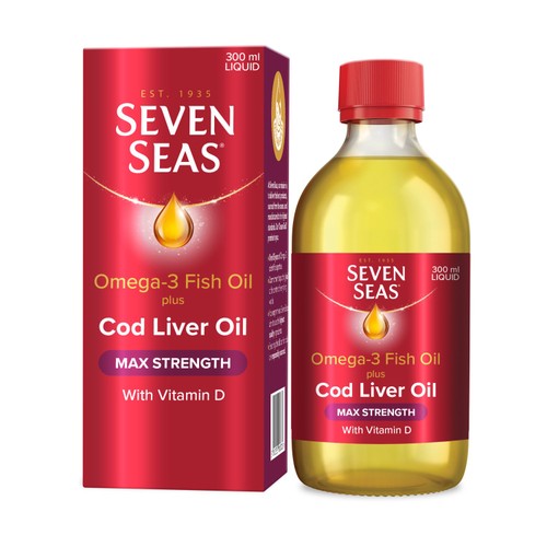 Seven Seas Cod Liver Oil Liquid 