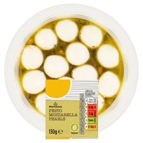 Morrisons Pesto Mozzarella 